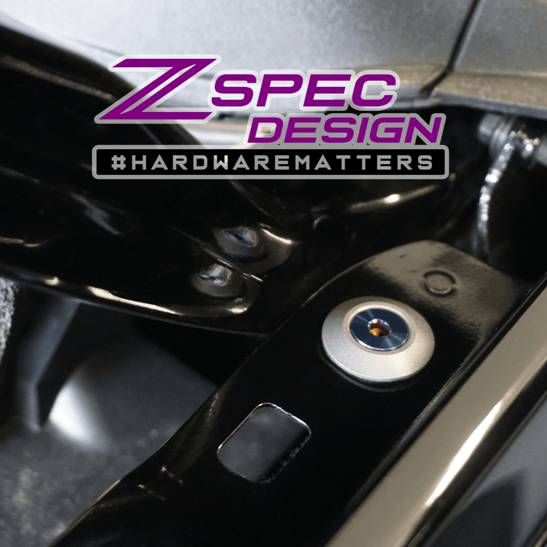 ZSPEC Stage-3 Dress Up Bolts® Fastener Kit for 21+ Ford Bronco 2.7L, Titanium & Billet - ZSD-001680-ZSD-001697-ZSD-001703-ZSD-001710-ZSD-001727-  DRIVEN - 23