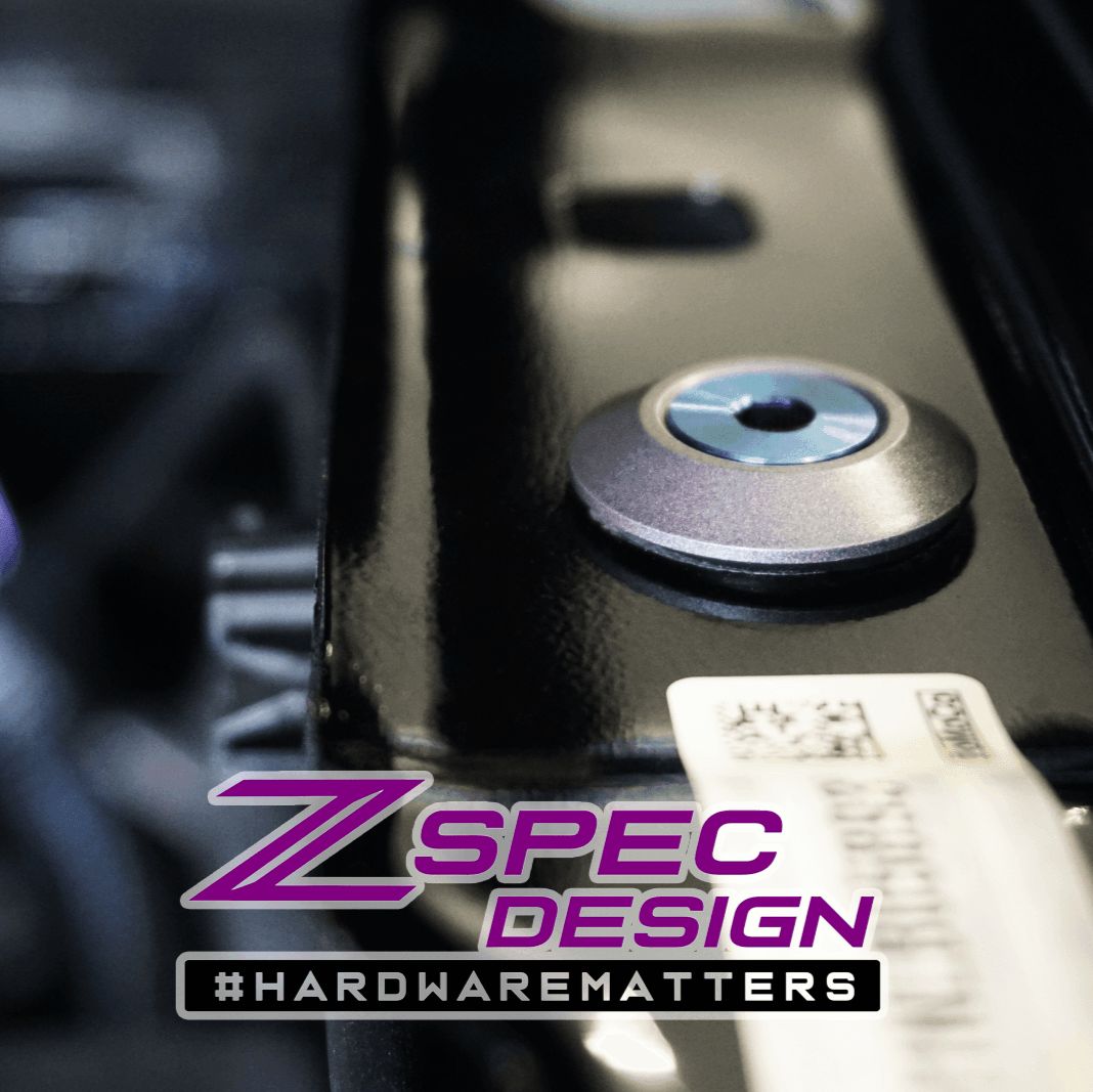 ZSPEC Stage-3 Dress Up Bolts® Fastener Kit for 21+ Ford Bronco 2.7L, Titanium & Billet - ZSD-001680-ZSD-001697-ZSD-001703-ZSD-001710-ZSD-001727-  DRIVEN - 4
