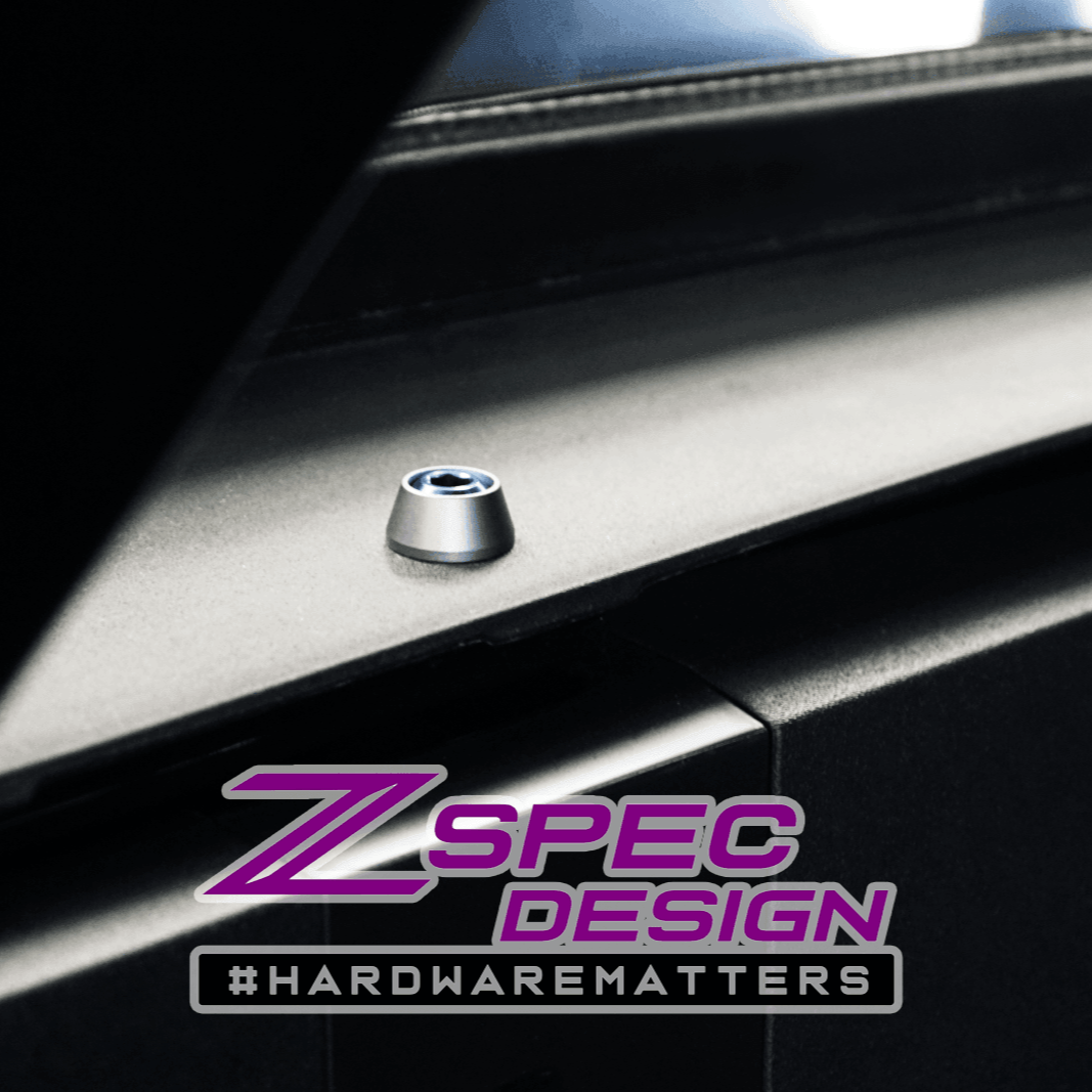 ZSPEC Stage-3 Dress Up Bolts® Fastener Kit for 21+ Ford Bronco 2.7L, Titanium & Billet - ZSD-001680-ZSD-001697-ZSD-001703-ZSD-001710-ZSD-001727-  DRIVEN - 25