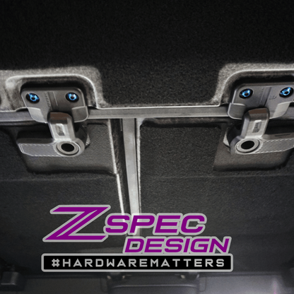 ZSPEC Stage-3 Dress Up Bolts® Fastener Kit for 21+ Ford Bronco 2.7L, Titanium & Billet - ZSD-001680-ZSD-001697-ZSD-001703-ZSD-001710-ZSD-001727-  DRIVEN - 24