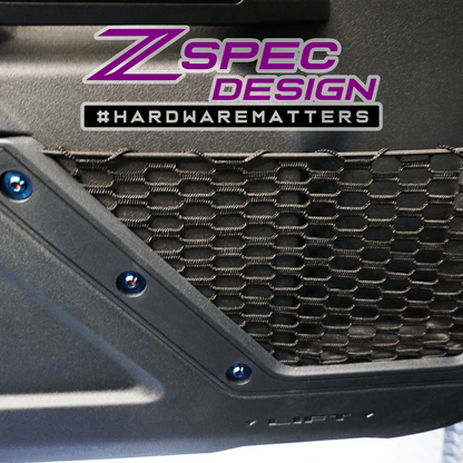 ZSPEC Interior Dress Up Bolts® Fastener Kit for 21+ Ford Bronco 2.7L, Titanium & Billet - ZSD-391842-ZSD-391859-ZSD-391866-ZSD-391873-ZSD-391880-  DRIVEN - 17