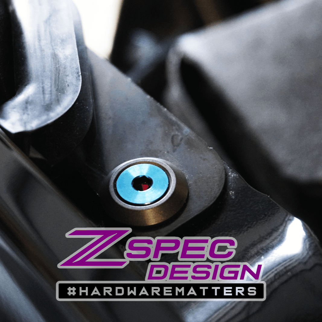 ZSPEC Stage-3 Dress Up Bolts® Fastener Kit for 21+ Ford Bronco 2.7L, Titanium & Billet - ZSD-001680-ZSD-001697-ZSD-001703-ZSD-001710-ZSD-001727-  DRIVEN - 5