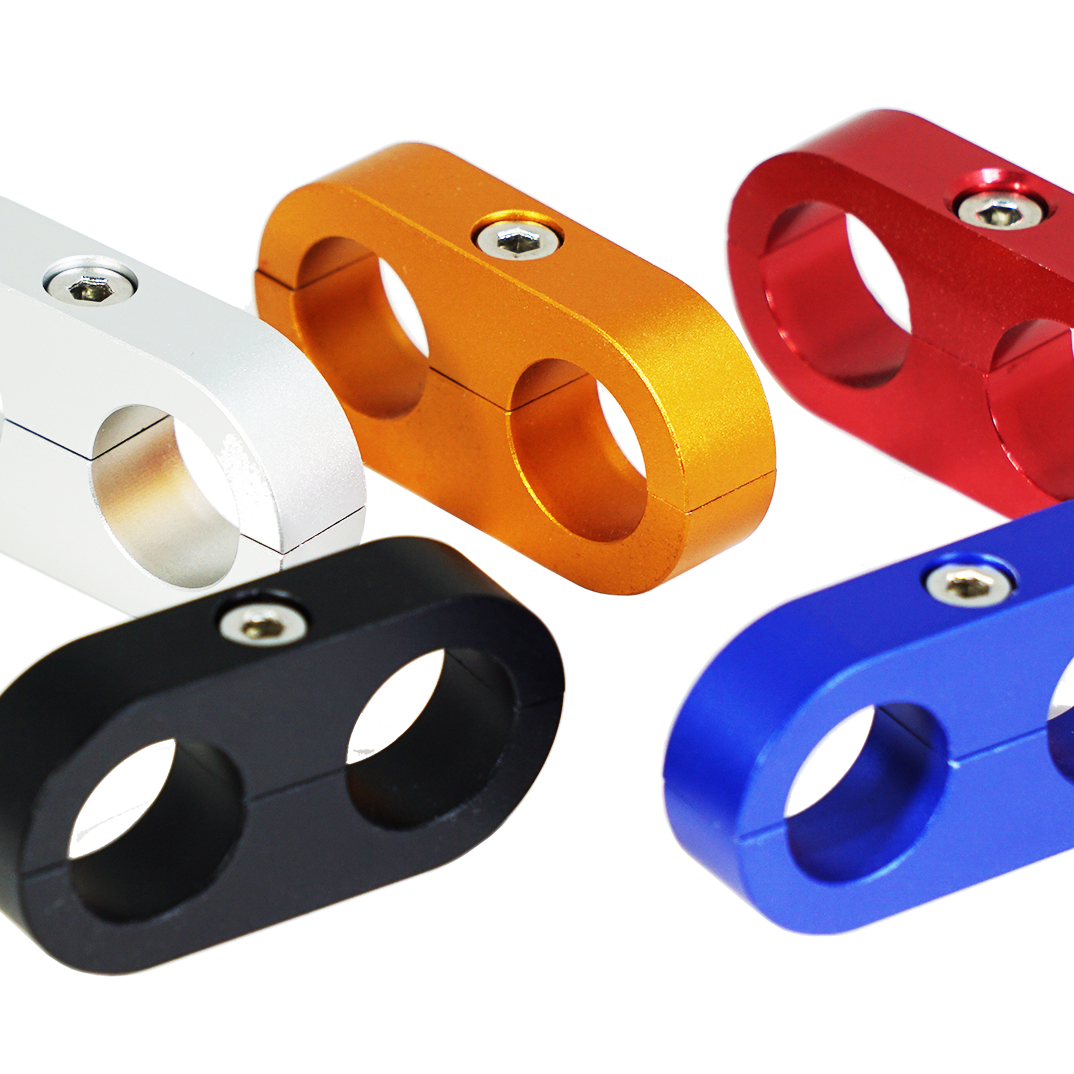 ZSPEC Billet Fuel Hose Clamp for rubber or braided hose, 15.1mm I.D. min. - ZSD-571084-ZSD-571091-ZSD-571107-ZSD-571114-ZSD-571121-  DRIVEN - 1