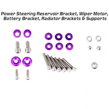 ZSPEC Stage-3 Dress Up Bolts® Kit for Nissan Skyline GT-R/GTR R32/R33/R34, Stainless & Billet - ZSD-570001-ZSD-570018-ZSD-570025-ZSD-570032-ZSD-570049-  DRIVEN - 27