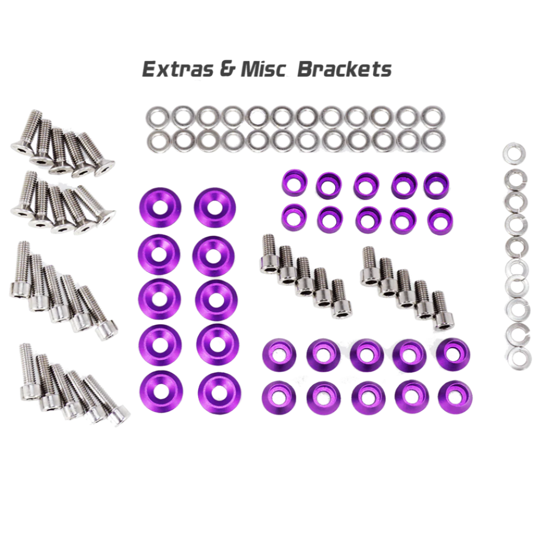 ZSPEC Stage-3 Dress Up Bolts® Kit for Nissan Skyline GT-R/GTR R32/R33/R34, Stainless & Billet - ZSD-570001-ZSD-570018-ZSD-570025-ZSD-570032-ZSD-570049-  DRIVEN - 17