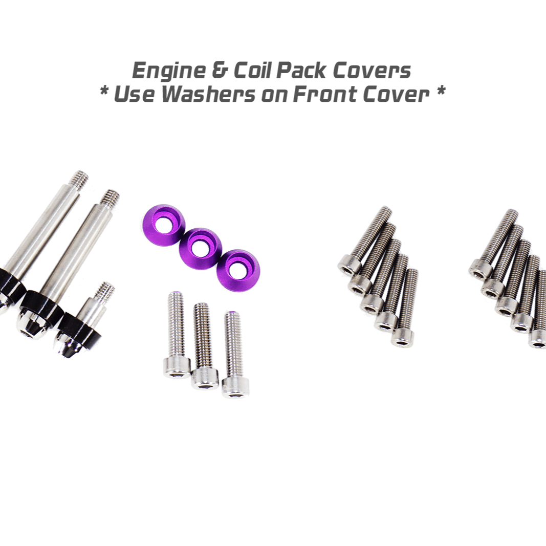 ZSPEC Stage-3 Dress Up Bolts® Kit for Nissan Skyline GT-R/GTR R32/R33/R34, Stainless & Billet - ZSD-570001-ZSD-570018-ZSD-570025-ZSD-570032-ZSD-570049-  DRIVEN - 22