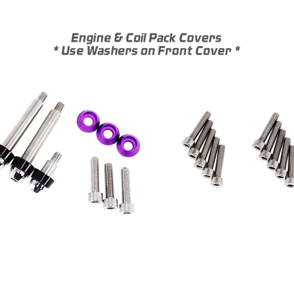 ZSPEC Stage-3 Dress Up Bolts® Kit for Nissan Skyline GT-R/GTR R32/R33/R34, Stainless & Billet - ZSD-570001-ZSD-570018-ZSD-570025-ZSD-570032-ZSD-570049-  DRIVEN - 22