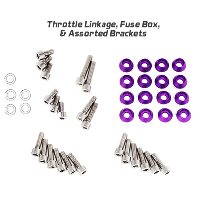 ZSPEC Stage-3 Dress Up Bolts® Kit for Nissan Skyline GT-R/GTR R32/R33/R34, Stainless & Billet - ZSD-570001-ZSD-570018-ZSD-570025-ZSD-570032-ZSD-570049-  DRIVEN - 26