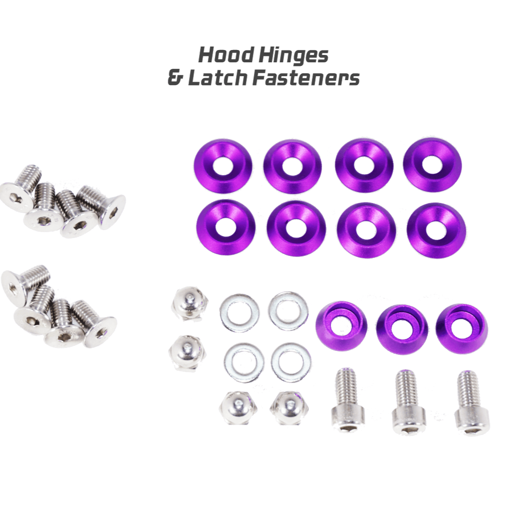 ZSPEC Stage-3 Dress Up Bolts® Kit for Nissan Skyline GT-R/GTR R32/R33/R34, Stainless & Billet - ZSD-570001-ZSD-570018-ZSD-570025-ZSD-570032-ZSD-570049-  DRIVEN - 19