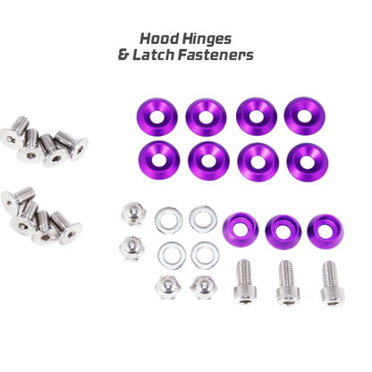 ZSPEC Stage-3 Dress Up Bolts® Kit for Nissan Skyline GT-R/GTR R32/R33/R34, Stainless & Billet - ZSD-570001-ZSD-570018-ZSD-570025-ZSD-570032-ZSD-570049-  DRIVEN - 19
