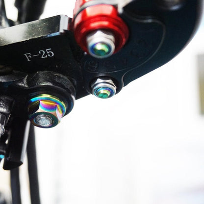 ZSPEC Dress-Up Bolts® Hardware Kit for the pre-2020 Honda Grom Platform, Titanium - ZSD-766473-ZSD-766480-ZSD-766497-ZSD-766503-ZSD-766510-  DRIVEN - 9