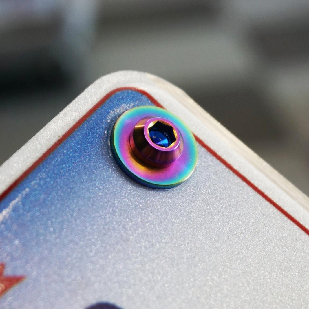 ZSPEC Dress-Up Bolts® Hardware Kit for the pre-2020 Honda Grom Platform, Titanium - ZSD-766473-ZSD-766480-ZSD-766497-ZSD-766503-ZSD-766510-  DRIVEN - 10