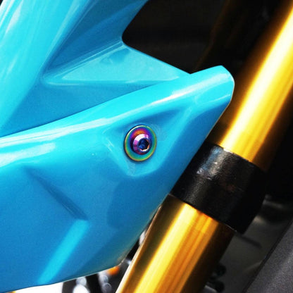 ZSPEC Dress-Up Bolts® Hardware Kit for the pre-2020 Honda Grom Platform, Titanium - ZSD-766473-ZSD-766480-ZSD-766497-ZSD-766503-ZSD-766510-  DRIVEN - 17