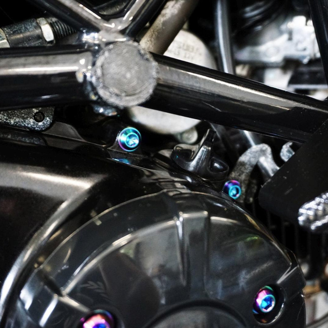 ZSPEC Dress-Up Bolts® Hardware Kit for the 2021+ Honda Grom Platform, Titanium - ZSD-187865-ZSD-187872-ZSD-187889-ZSD-187896-ZSD-187902-  DRIVEN - 16