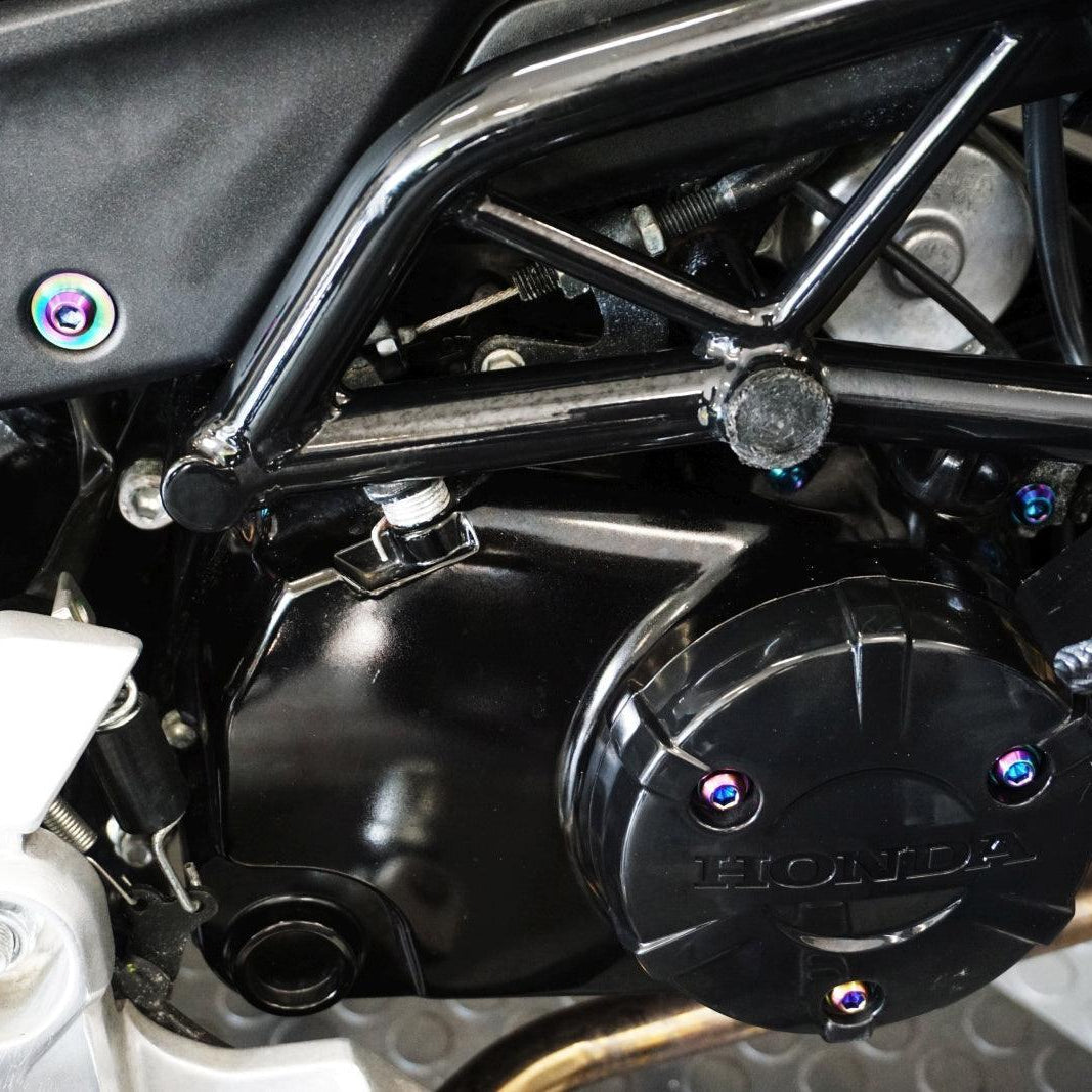ZSPEC Dress-Up Bolts® Hardware Kit for the pre-2020 Honda Grom Platform, Titanium - ZSD-766473-ZSD-766480-ZSD-766497-ZSD-766503-ZSD-766510-  DRIVEN - 20