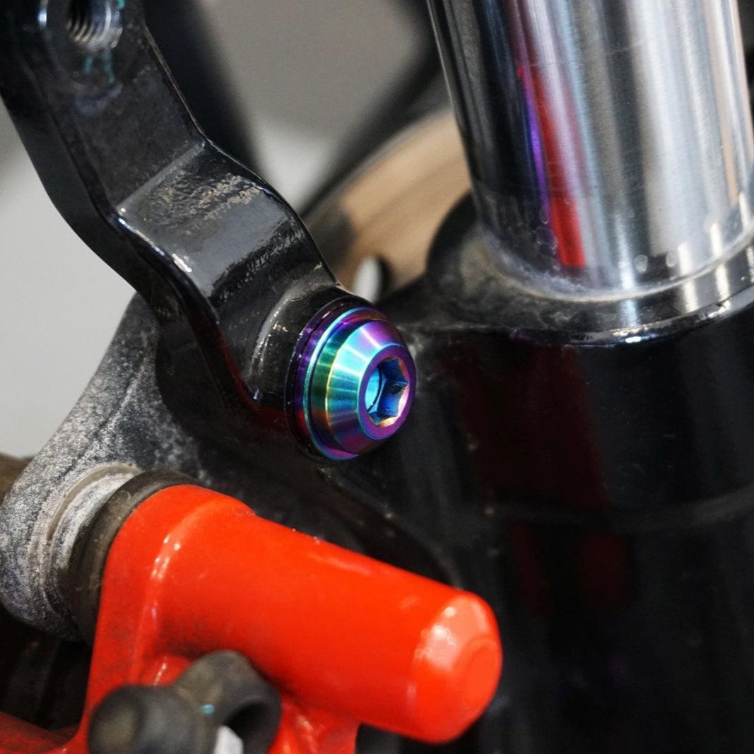 ZSPEC Dress-Up Bolts® Hardware Kit for the pre-2020 Honda Grom Platform, Titanium - ZSD-766473-ZSD-766480-ZSD-766497-ZSD-766503-ZSD-766510-  DRIVEN - 22