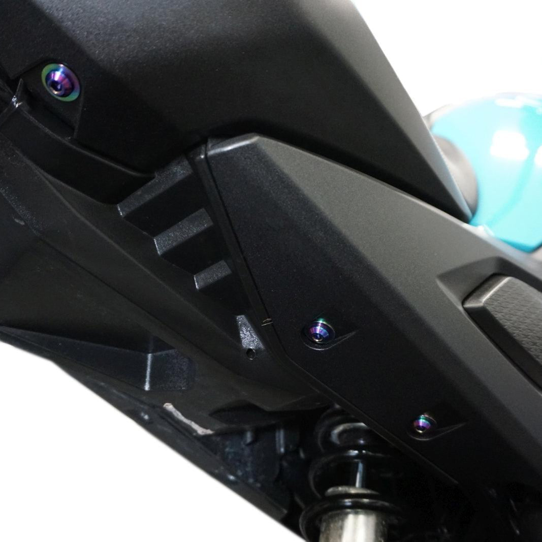 ZSPEC Dress-Up Bolts® Hardware Kit for the 2021+ Honda Grom Platform, Titanium - ZSD-187865-ZSD-187872-ZSD-187889-ZSD-187896-ZSD-187902-  DRIVEN - 23
