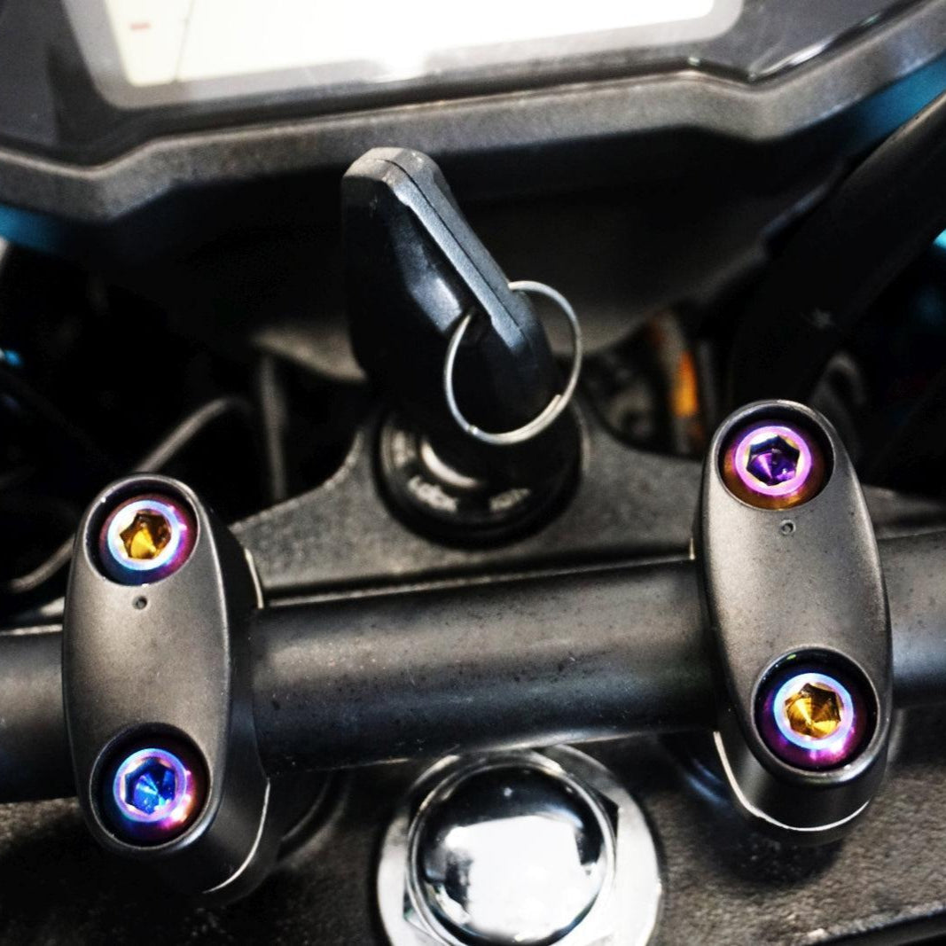 ZSPEC Dress-Up Bolts® Hardware Kit for the 2021+ Honda Grom Platform, Titanium - ZSD-187865-ZSD-187872-ZSD-187889-ZSD-187896-ZSD-187902-  DRIVEN - 17