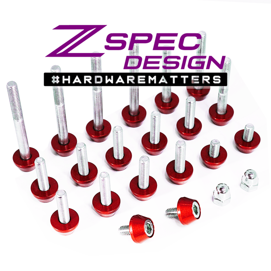 ZSPEC Plenum Fastener Kit for Nissan 350z VQ35DE, Stock (OEM) Length, Stainless & Billet - ZSD-567308-ZSD-567315-ZSD-567322-ZSD-567339-ZSD-567346-  DRIVEN - 3