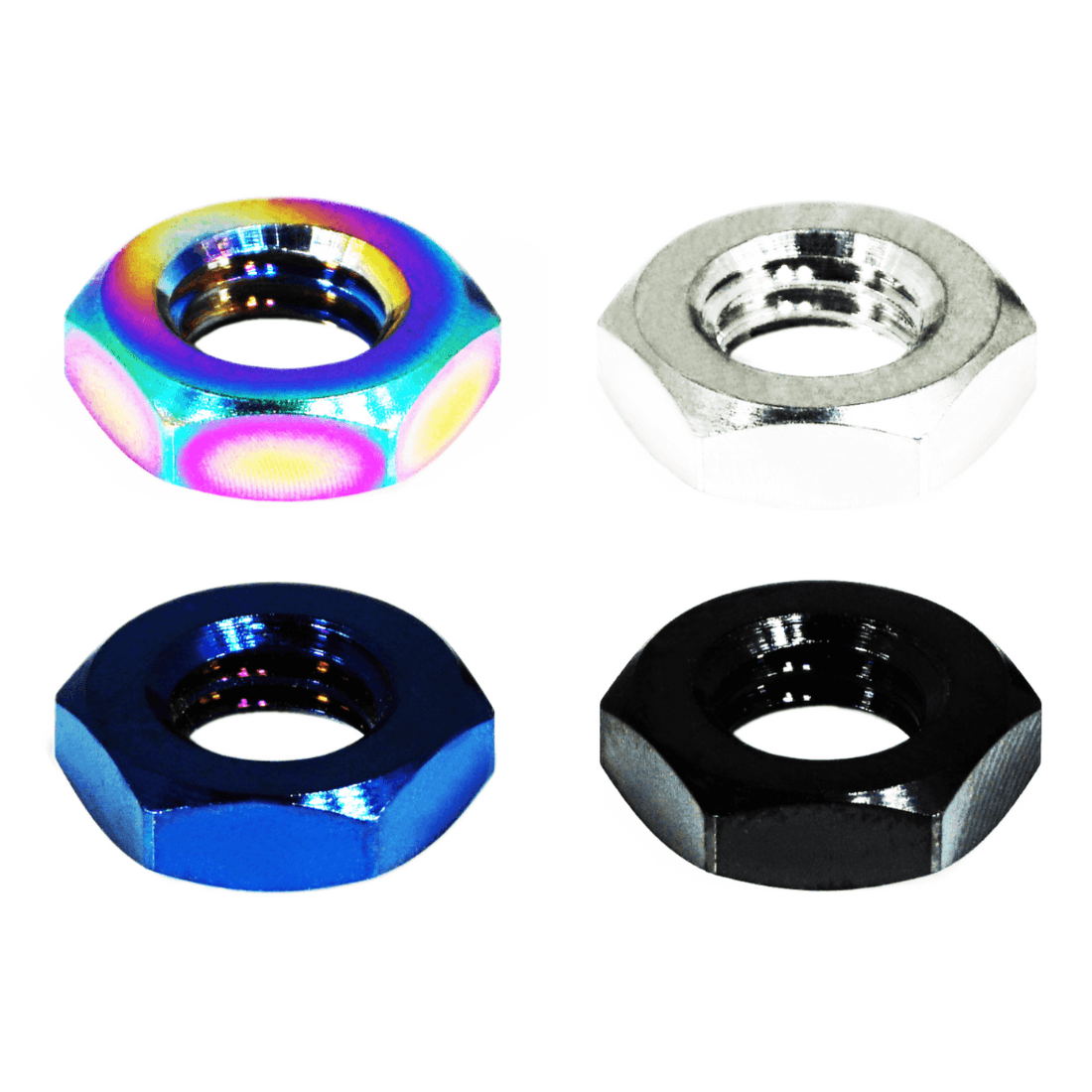 ZSPEC M8-1.25 Metric Jam Nut, Grade-5 Titanium, Per Each - ZSD-375804-ZSD-375811-ZSD-375828-ZSD-375835-  DRIVEN - 1