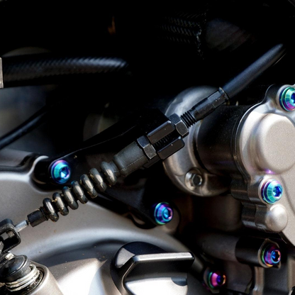ZSPEC Titanium Dress Up Bolts® Fastener Kit for the Kawasaki Ninja 636 ZX6R - ZSD-204081-ZSD-204098-ZSD-204104-ZSD-204111-ZSD-204128-  DRIVEN - 20
