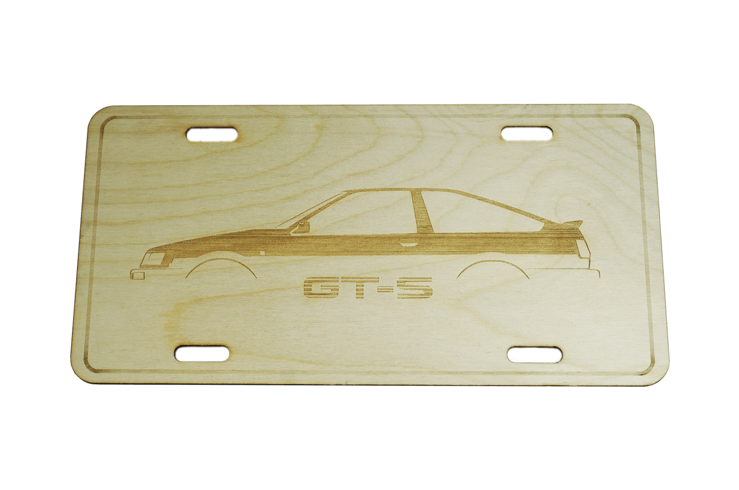 ZSPEC Toyota Corolla GTS License Plate, Birch, Ornament for Office, Garage or Man-Cave - ZSD-766343-  DRIVEN - 1