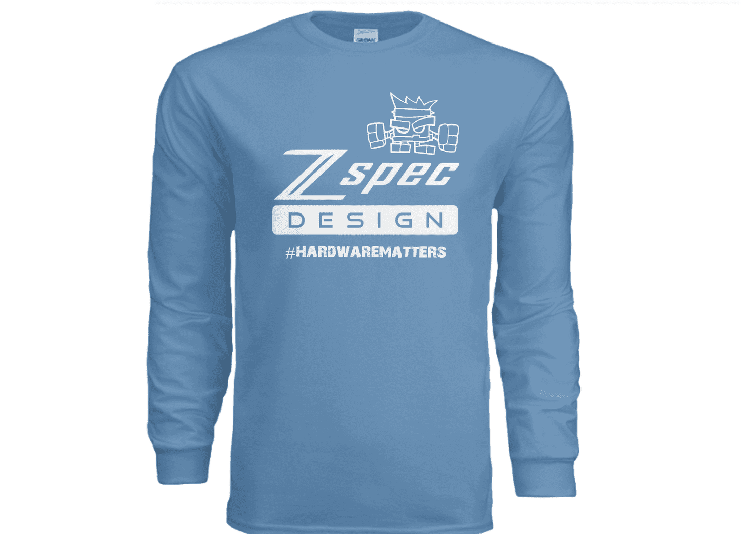 ZSPEC Long-Sleeve Cotton T-Shirt, Light Blue - ZSD-005534-ZSD-005541-ZSD-005558-ZSD-005565-  DRIVEN - 3