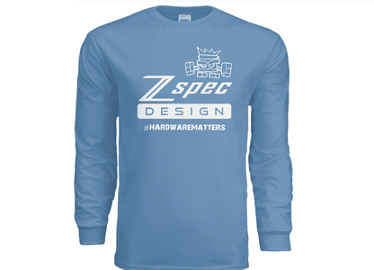 ZSPEC Long-Sleeve Cotton T-Shirt, Light Blue - ZSD-005534-ZSD-005541-ZSD-005558-ZSD-005565-  DRIVEN - 3