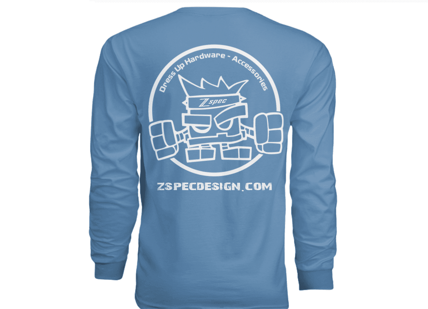 ZSPEC Long-Sleeve Cotton T-Shirt, Light Blue - ZSD-005534-ZSD-005541-ZSD-005558-ZSD-005565-  DRIVEN - 4