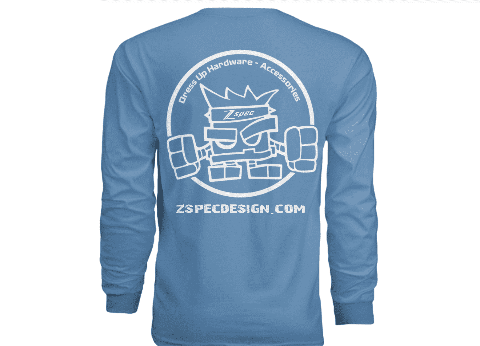 ZSPEC Long-Sleeve Cotton T-Shirt, Light Blue - ZSD-005534-ZSD-005541-ZSD-005558-ZSD-005565-  DRIVEN - 4