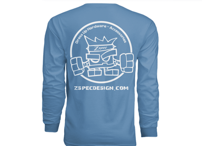 ZSPEC Long-Sleeve Cotton T-Shirt, Light Blue - ZSD-005534-ZSD-005541-ZSD-005558-ZSD-005565-  DRIVEN - 4
