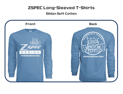 ZSPEC Long-Sleeve Cotton T-Shirt, Light Blue - ZSD-005534-ZSD-005541-ZSD-005558-ZSD-005565-  DRIVEN - 2