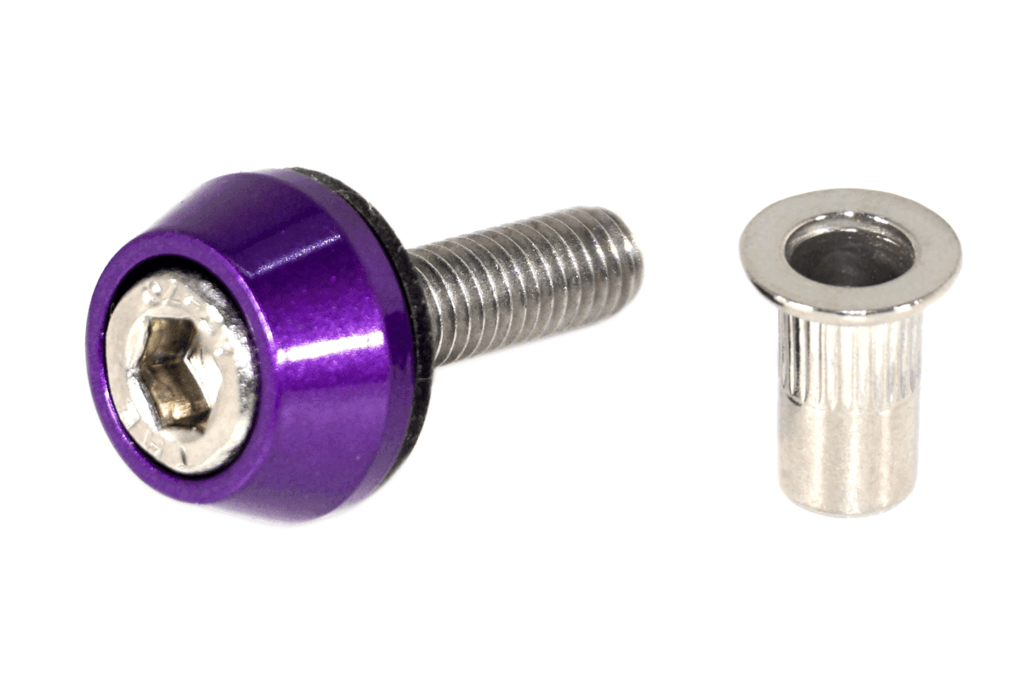 ZSPEC Body Kit Fastener, M5x20mm Stainless & Billet w/Rivet Nut, Per Each - ZSD-194092-ZSD-194108-ZSD-194115-ZSD-194122-ZSD-194139-  DRIVEN - 12