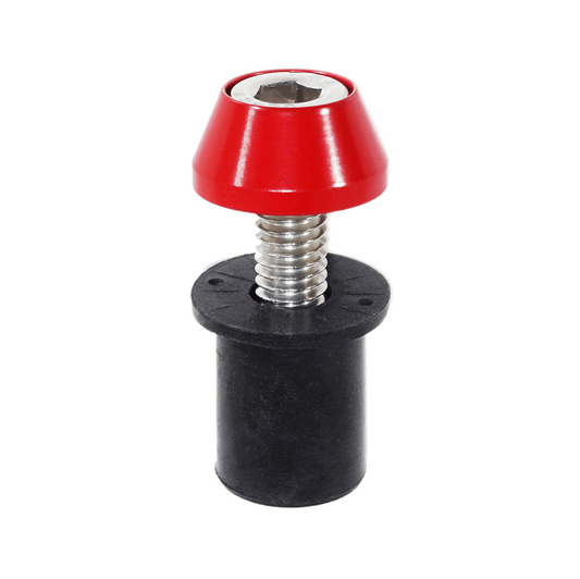 ZSPEC Body Kit Fastener, Billet-Angled Finish Washer & Stainless M6x25mm Bolt, w/ WELL Nut, per Each - ZSD-384639-ZSD-384646-ZSD-384653-ZSD-384660-ZSD-384677-  DRIVEN - 1