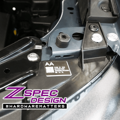 ZSPEC Stage-1 Dress Up Bolts® Fastener Kit for '16-23 Mazda CX-9, Stainless & Billet - ZSD-008061-ZSD-008078-ZSD-008085-ZSD-008092-ZSD-008108-  DRIVEN - 9