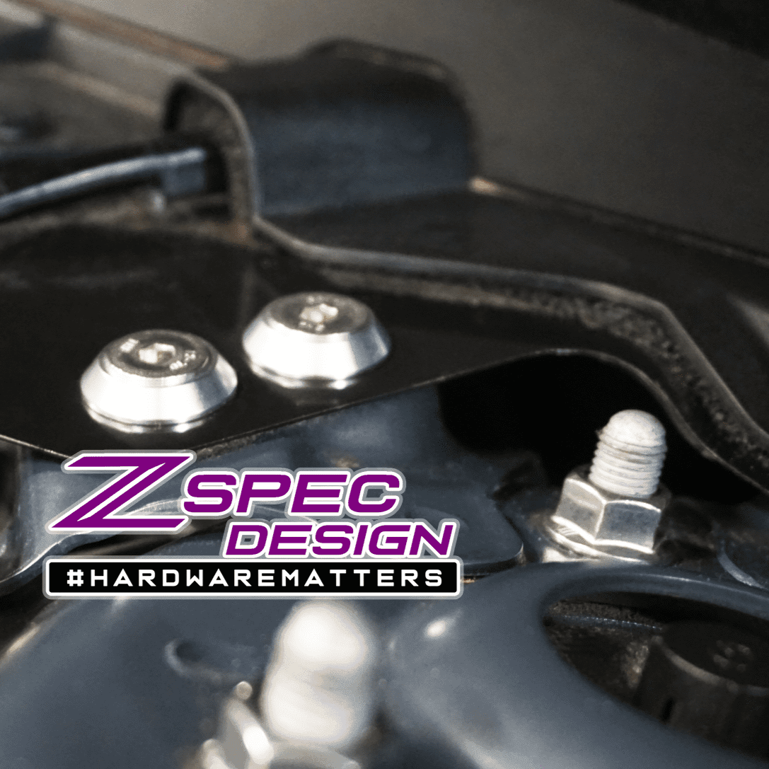ZSPEC Stage-2 Dress Up Bolts® Fastener Kit for '17-23 Mazda CX-5, Stainless & Billet - ZSD-575259-ZSD-575266-ZSD-575273-ZSD-575280-ZSD-575297-  DRIVEN - 9