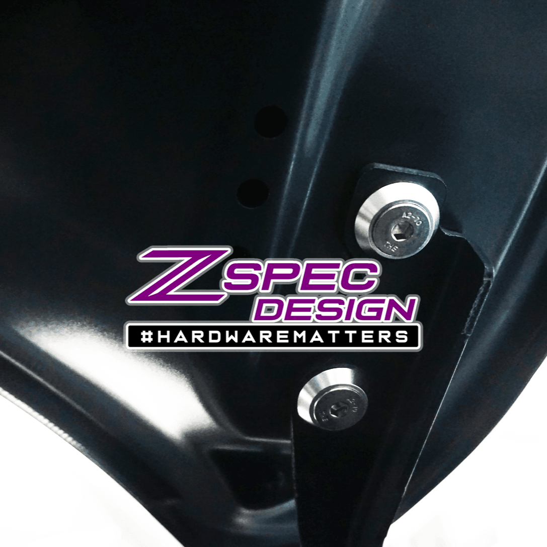 ZSPEC Stage-1 Dress Up Bolts® Fastener Kit for '16-23 Mazda CX-9, Stainless & Billet - ZSD-008061-ZSD-008078-ZSD-008085-ZSD-008092-ZSD-008108-  DRIVEN - 13