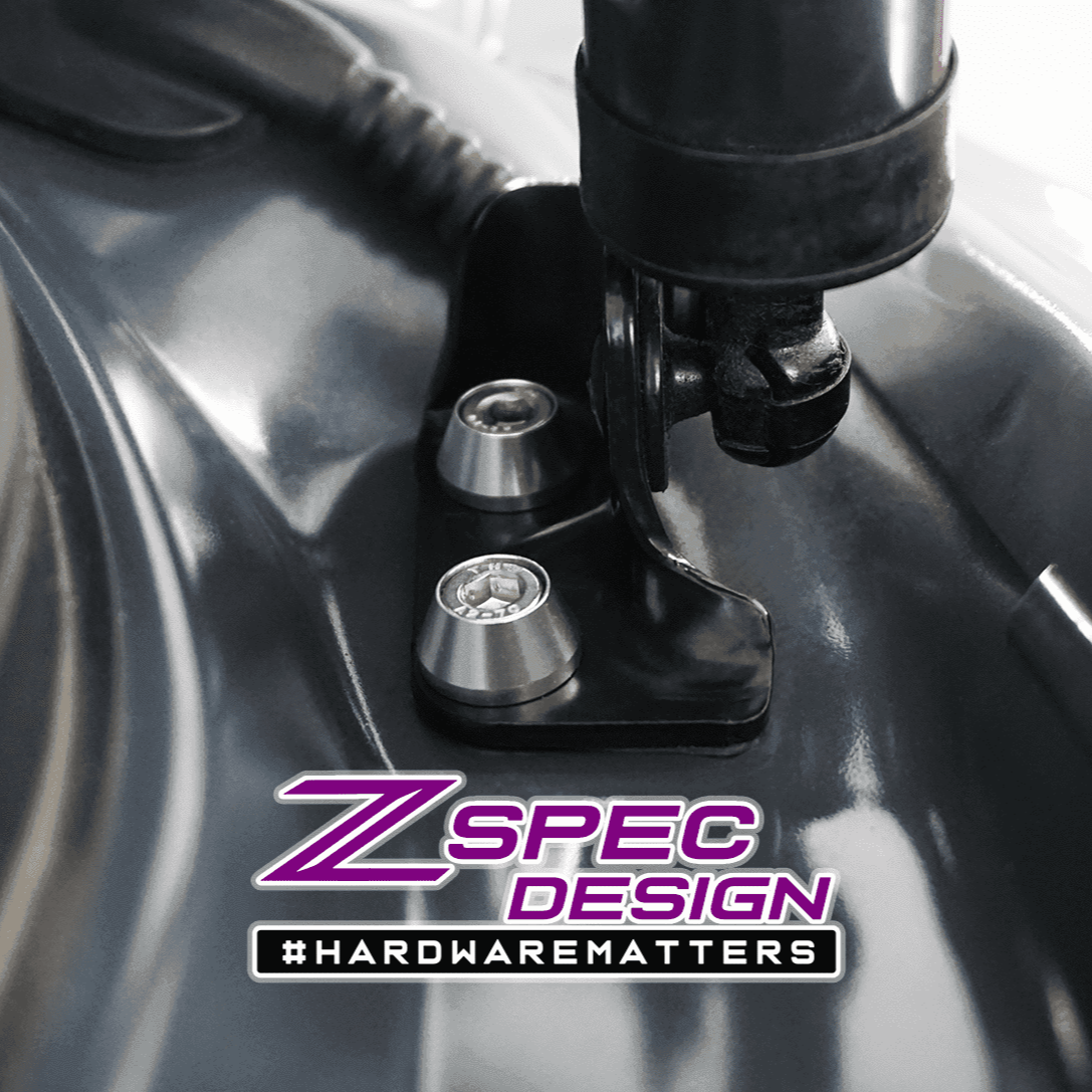 ZSPEC Stage-2 Dress Up Bolts® Fastener Kit for '17-23 Mazda CX-5, Stainless & Billet - ZSD-575259-ZSD-575266-ZSD-575273-ZSD-575280-ZSD-575297-  DRIVEN - 19