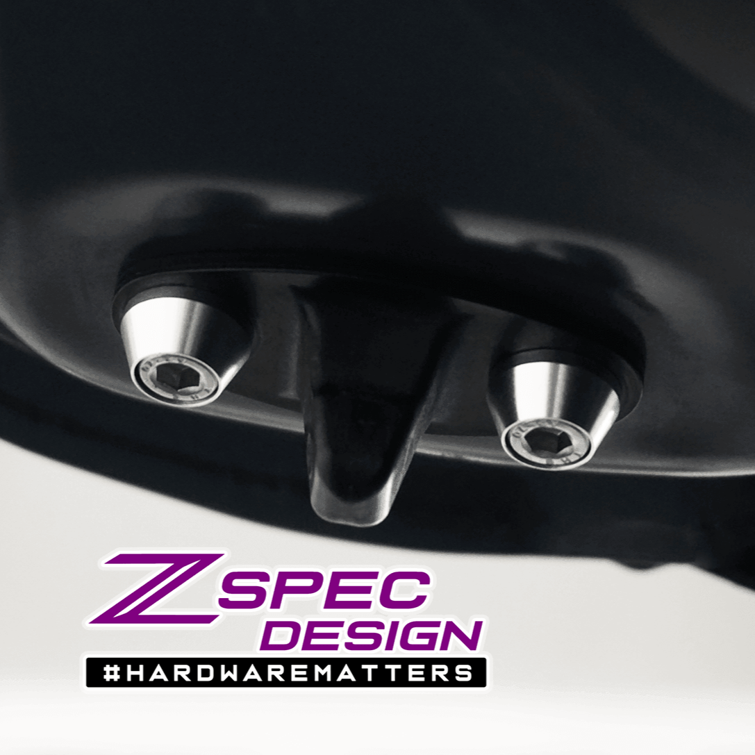 ZSPEC Dress Up Bolts® Hatch/Trunk-Area Fastener Kit for '17-23 Mazda CX-9, Stainless & Billet - ZSD-008757-ZSD-008764-ZSD-008771-ZSD-008788-ZSD-008795-  DRIVEN - 5