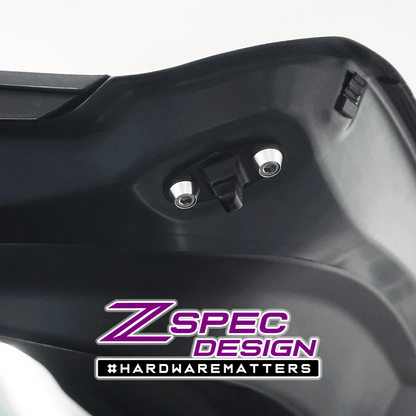 ZSPEC Dress Up Bolts® Hatch/Trunk-Area Fastener Kit for '17-23 Mazda CX-9, Stainless & Billet - ZSD-008757-ZSD-008764-ZSD-008771-ZSD-008788-ZSD-008795-  DRIVEN - 7