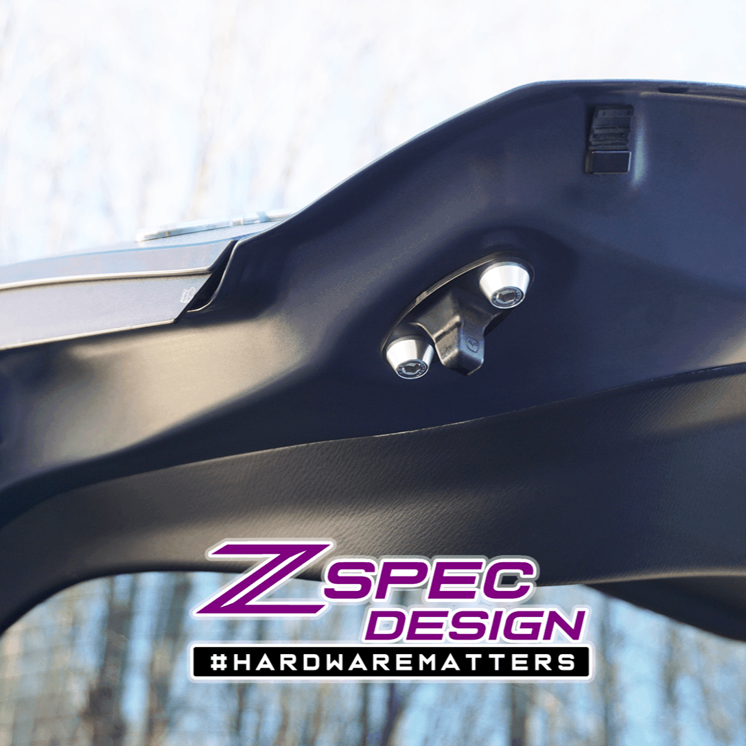 ZSPEC Dress Up Bolts® Hatch/Trunk-Area Fastener Kit for '17-23 Mazda CX-9, Stainless & Billet - ZSD-008757-ZSD-008764-ZSD-008771-ZSD-008788-ZSD-008795-  DRIVEN - 6