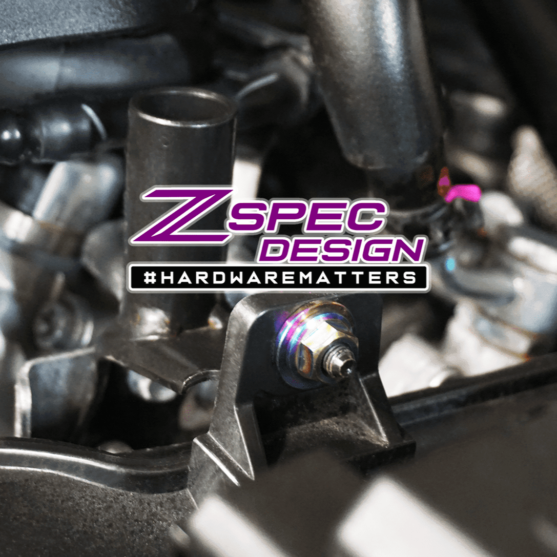 ZSPEC Stage-1 Dress Up Bolts® Fastener Kit for '16-23 Mazda CX-9, Titanium - ZSD-008214-ZSD-008221-ZSD-008238-ZSD-008245-ZSD-008252-  DRIVEN - 7