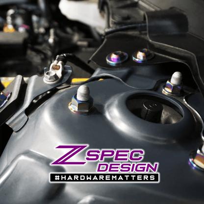 ZSPEC Stage-1 Dress Up Bolts® Fastener Kit for '16-23 Mazda CX-9, Titanium - ZSD-008214-ZSD-008221-ZSD-008238-ZSD-008245-ZSD-008252-  DRIVEN - 13
