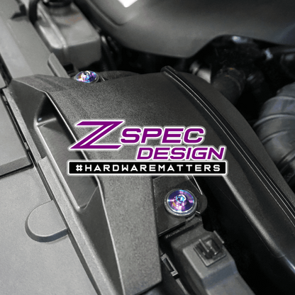 ZSPEC Stage-2 Dress Up Bolts® Fastener Kit for '16-23 Mazda CX-9, Titanium - ZSD-007408-ZSD-007415-ZSD-007422-ZSD-007439-ZSD-007446-  DRIVEN - 14