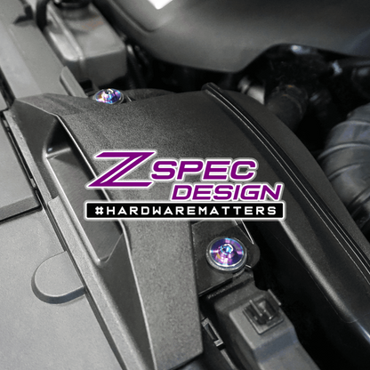 ZSPEC Stage-1 Dress Up Bolts® Fastener Kit for '16-23 Mazda CX-9, Titanium - ZSD-008214-ZSD-008221-ZSD-008238-ZSD-008245-ZSD-008252-  DRIVEN - 14
