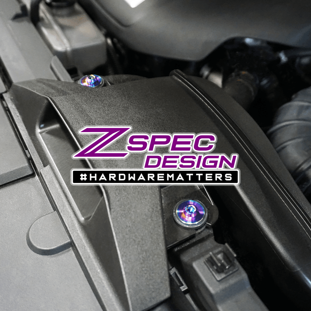 ZSPEC Stage-2 Dress Up Bolts® Fastener Kit for '17-23 Mazda CX-5, Titanium - ZSD-007460-ZSD-007477-ZSD-007484-ZSD-007491-ZSD-007507-  DRIVEN - 11