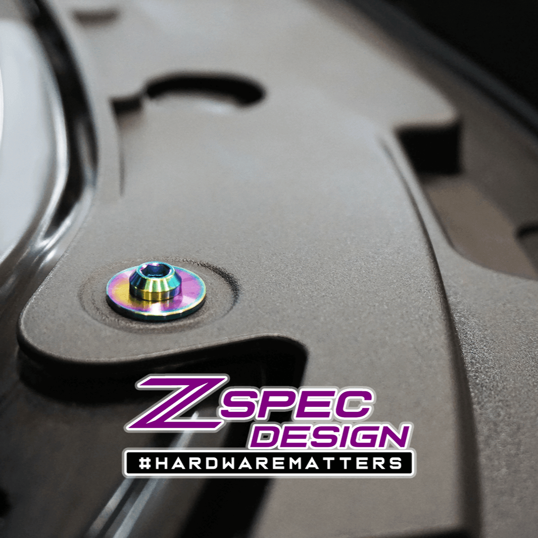 ZSPEC Stage-2 Dress Up Bolts® Fastener Kit for '17-23 Mazda CX-5, Titanium - ZSD-007460-ZSD-007477-ZSD-007484-ZSD-007491-ZSD-007507-  DRIVEN - 15