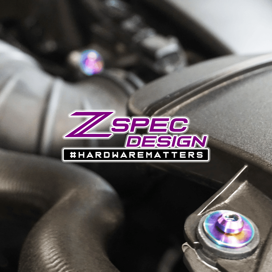 ZSPEC Stage-2 Dress Up Bolts® Fastener Kit for '17-23 Mazda CX-5, Titanium - ZSD-007460-ZSD-007477-ZSD-007484-ZSD-007491-ZSD-007507-  DRIVEN - 14