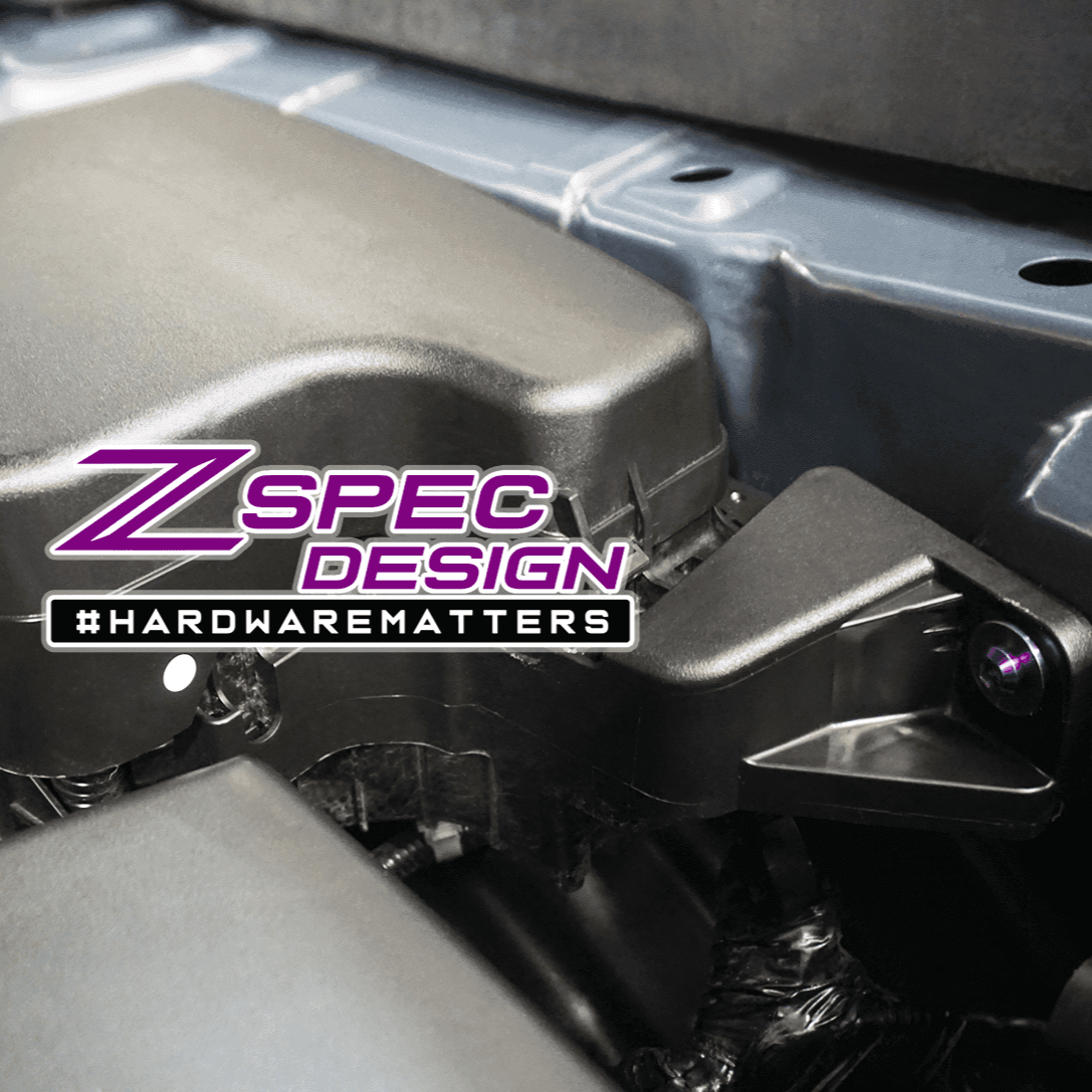 ZSPEC Stage-1 Dress Up Bolts® Fastener Kit for '16-23 Mazda CX-9, Titanium - ZSD-008214-ZSD-008221-ZSD-008238-ZSD-008245-ZSD-008252-  DRIVEN - 19