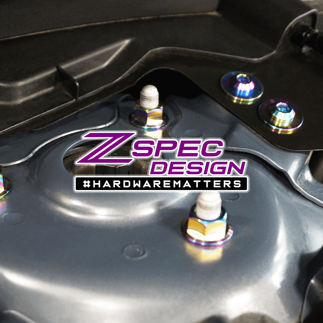 ZSPEC Stage-2 Dress Up Bolts® Fastener Kit for '17-23 Mazda CX-5, Titanium - ZSD-007460-ZSD-007477-ZSD-007484-ZSD-007491-ZSD-007507-  DRIVEN - 21